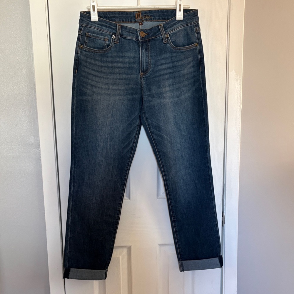 Kut from the Kloth Dark Wash Straight Jeans - Size 6